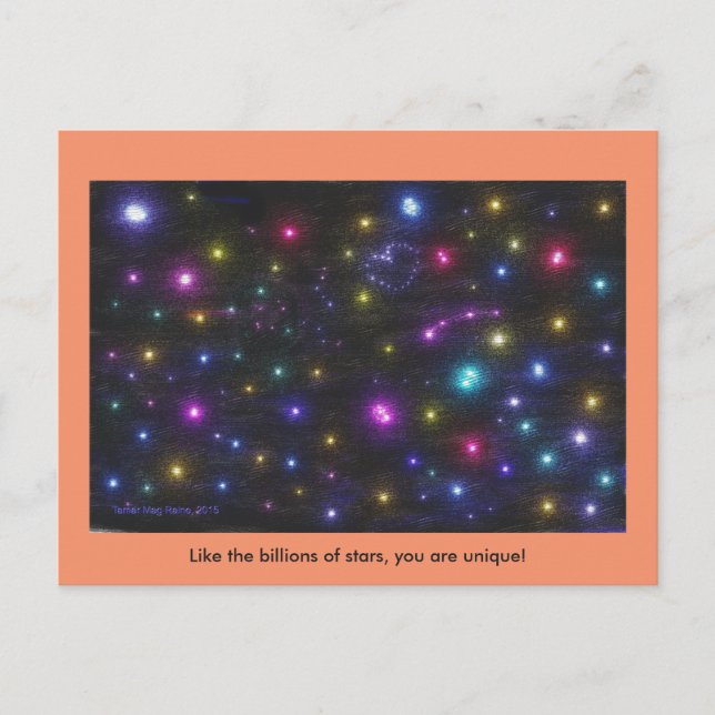 Você é um cartão postal exclusivo (Frente)