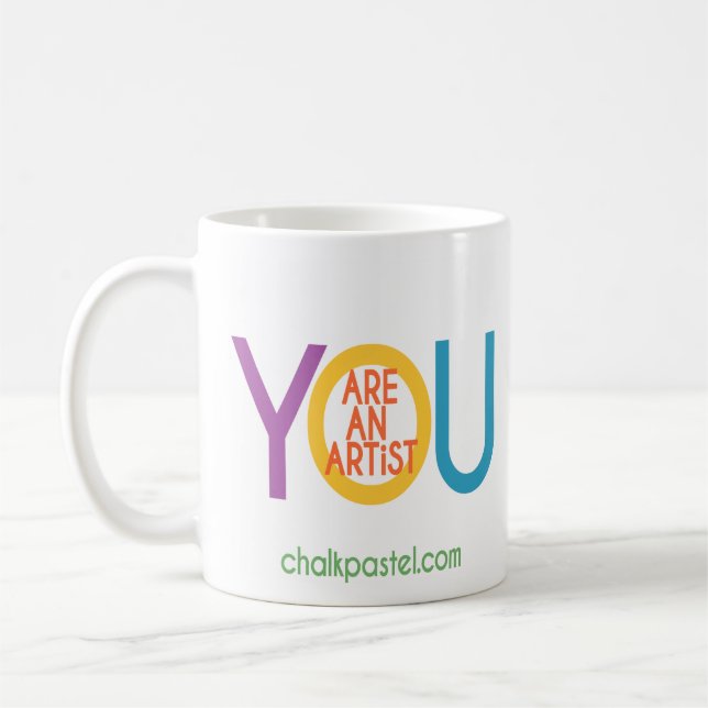 Você É uma caneca do artista (Esquerda)