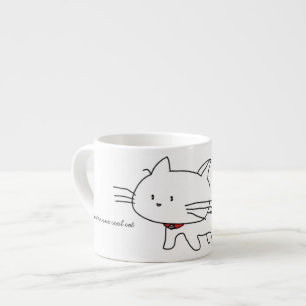 Você é uma caneca legal do café do gato