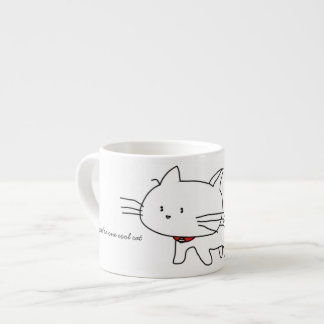 Você é uma caneca legal do café do gato