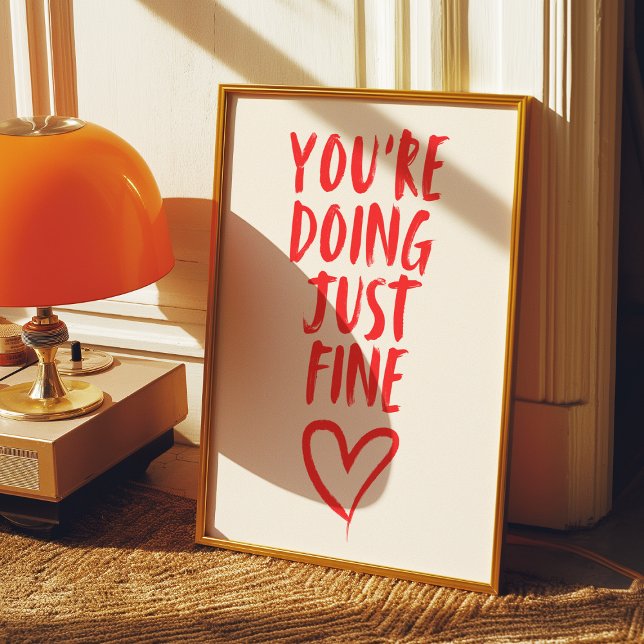 Você está fazendo uma bela Impressão de Arte (Criador carregado)