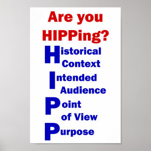 Você está HIPPing Poster AP Histórico