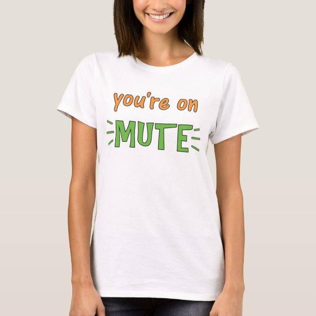 Você está na Camiseta Mute (Frente)