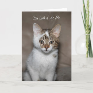 Você está olhando para o meu cartão de saudação