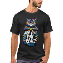 Você Está Sendo Sério, Camiseta do Gato Mal-Humora