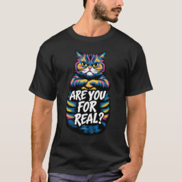 Você Está Sendo Sério, Camiseta do Gato Mal-Humora