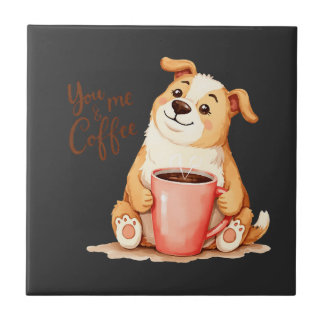 Você & eu Café - Corgi Fofo & Café Aconchegante