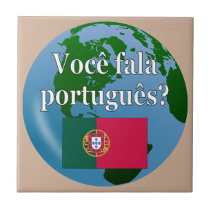 Você fala o português? no português. Globo da