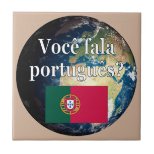 Você fala português? Português. Sinalizador e Terr