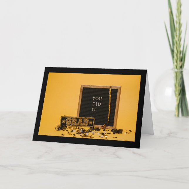 Você Formando O Cartão De Saudação (Frente)