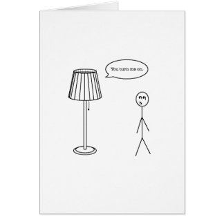 Você gira-me no cartão do humor