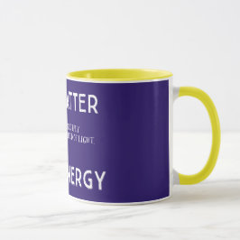 Você importa a menos que… caneca roxa/amarela