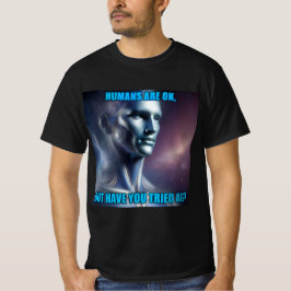 Você já Testou a IA - Camiseta Preta Masculina