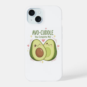 Você Me Completa Casal Abacate Kawaii Fofo