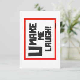 VOCÊ ME FEZ RIR/FICAR COM CARTÃO