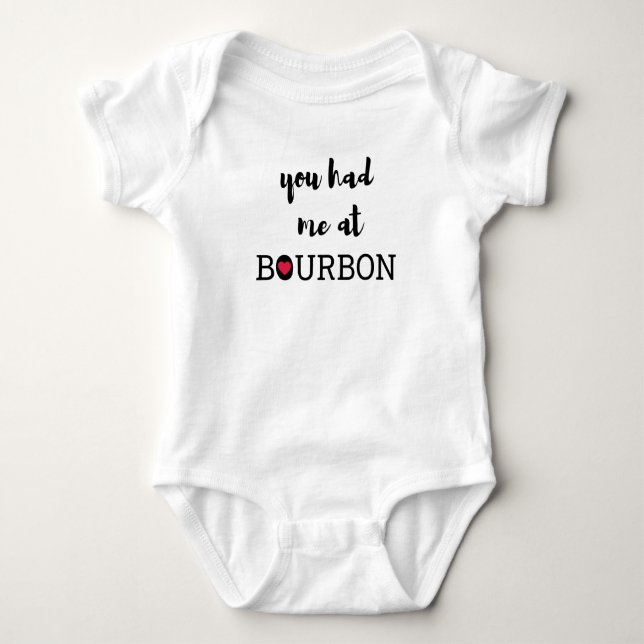 Você me pegou na Camiseta Bourbon (Frente)