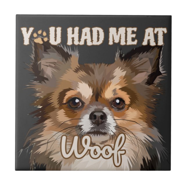 Você Me Teve No Meio | Pomeranianos De Cães (Frente)