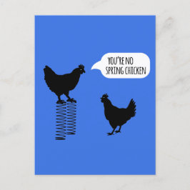 Você não é cartão postal de frango Primavera