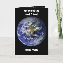 Você não é o melhor. Cartão