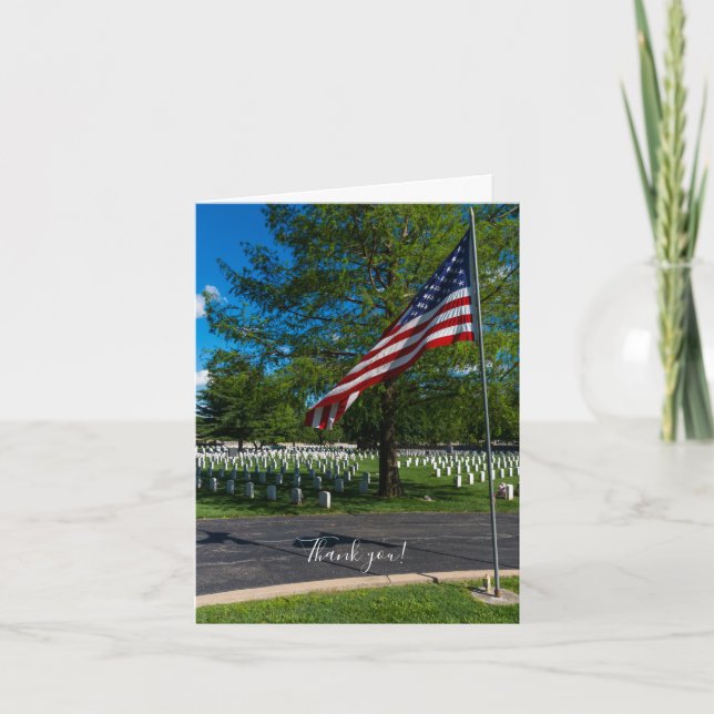 Você Não Está Esquecido De Cartões de agradeciment (Frente)