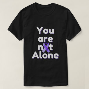 Você Não Está Sozinho Camiseta Inspiradora – Confo