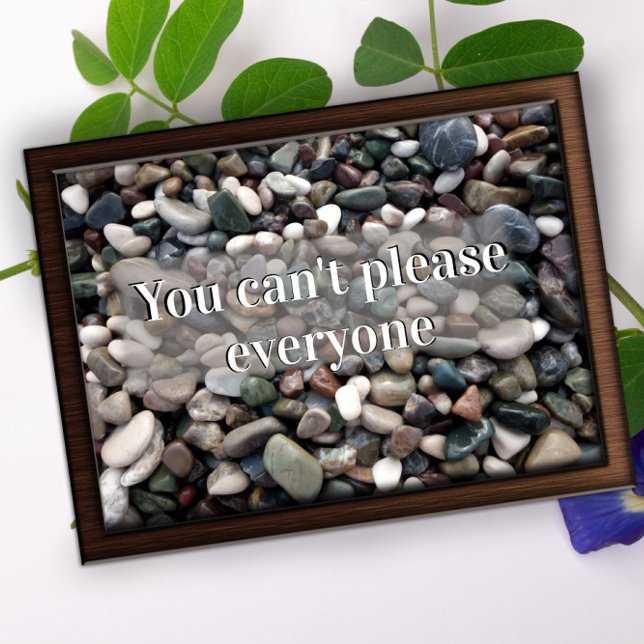 Você não pode agradar a todos a poster motivaciona (Criador carregado)