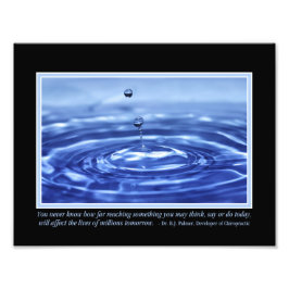 Você Nunca Conhece o Palmer Quote de Foto de 11" x