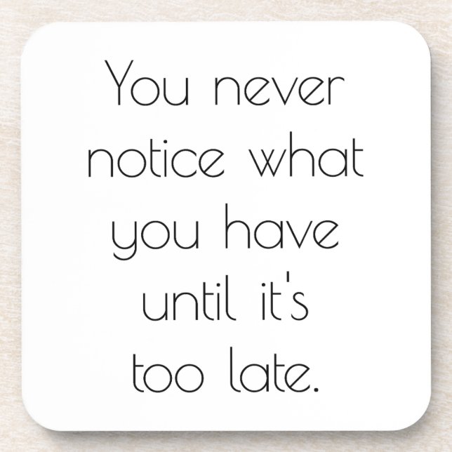 Você nunca percebe a Porta copos plástica do Duro (Frente)