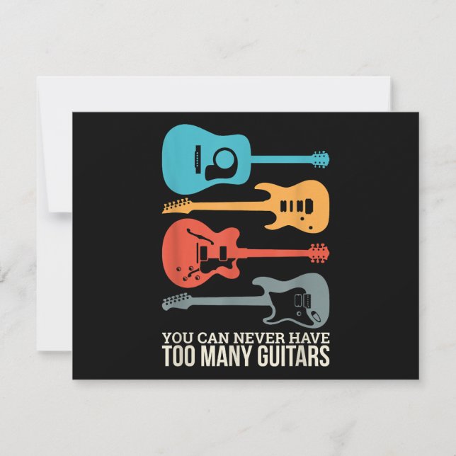 Você Nunca Pode Ter Muitas Guitarras (Frente)