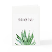 Você parece um cartão de Namorados de planta afiad