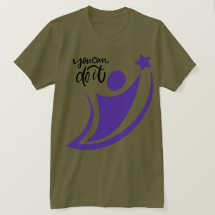 Você Pode Fazê-La Camisa Motivacional - Capacitar 