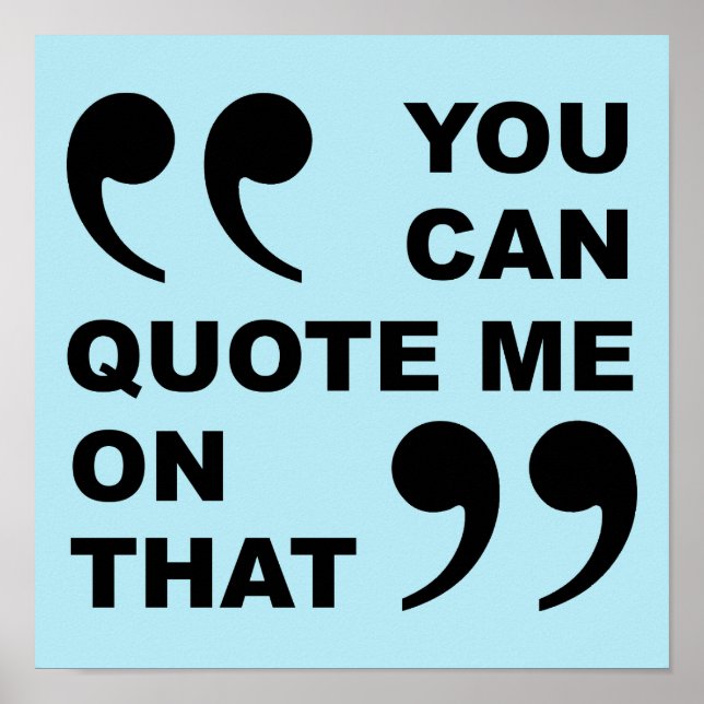 Você Pode Me Citar Aquele Sinal De Poster Engraçad (Frente)