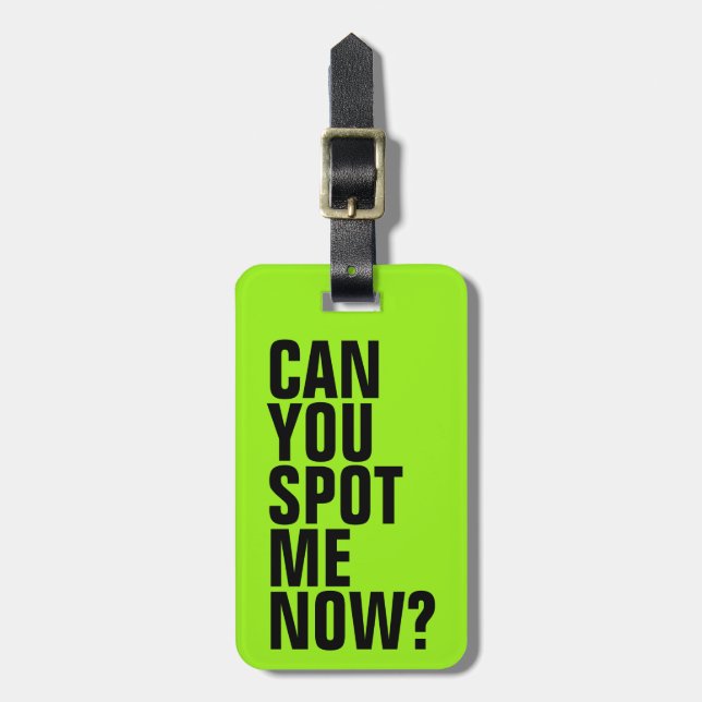 Você Pode Me Encontrar Agora? Etiqueta de Bagagem  (Frente Vertical)