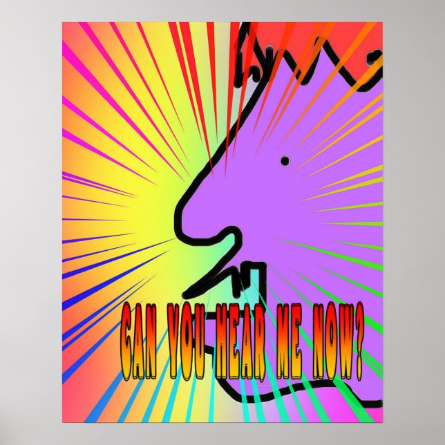 Você Pode Me Ouvir Poster (Frente)