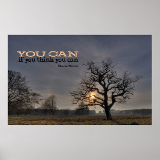 Você Pode Motivar Impressão Poster