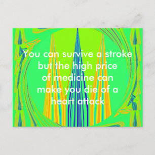 Você pode sobreviver a um cartão Poste de derrame