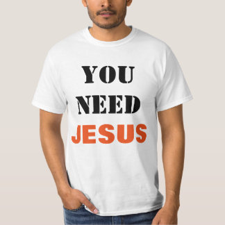 Você precisa a camisa do evangelismo de Jesus