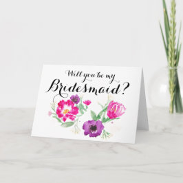 Você será meu cartão da Bridesmaid?