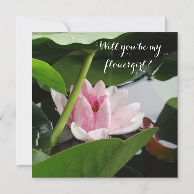 Você será meu cartão de flerte, Lotus? (Frente)