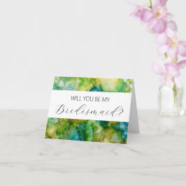 Você será meu cartão de proposta da Bridesmaid?