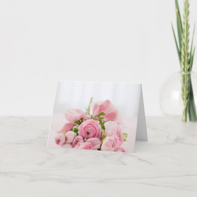 Você será meu cartão de saudação de Buquê da Bride (Frente)