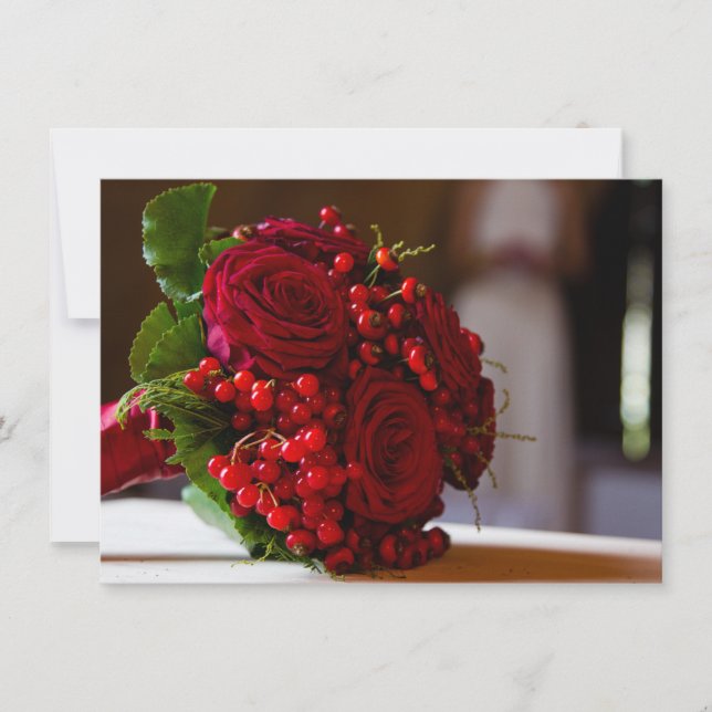 Você será meu convite do buquê da dama de honra (Frente)