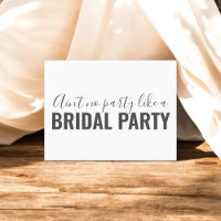 Você Será Meu Engraçado Convite Branca De Bridesma