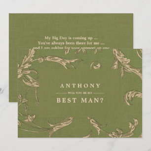 Você será meu padrinho? Convites Personalizados