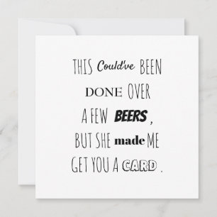 Você será meu Padrinho de Casamento cartão plano