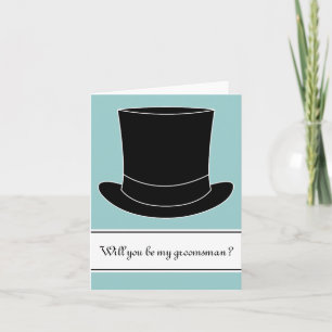 Você será meu tophat preto do cartão   do padri