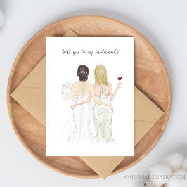 Você será minha dama de honra?