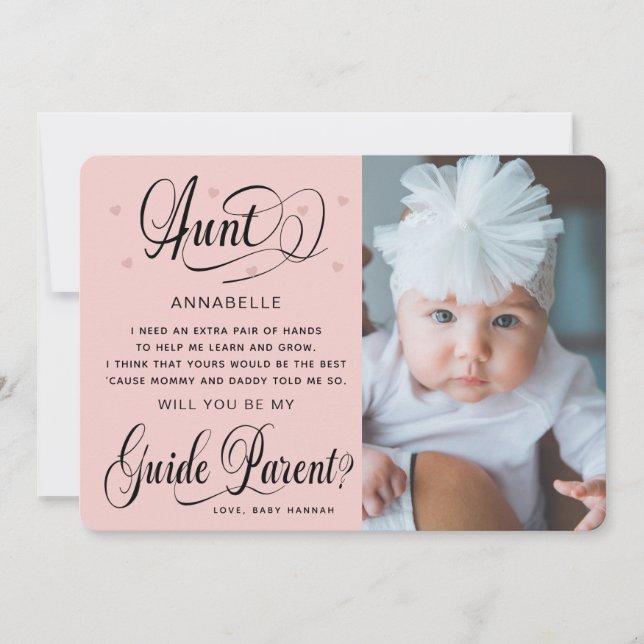 Você será minha foto-pai do guia? (Frente)