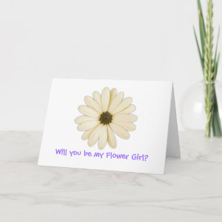 "Você será minha Garota das Flores?" Cartões de Sa
