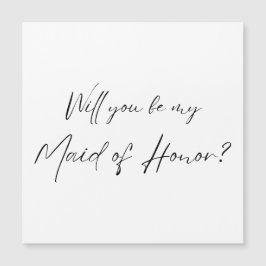 Você será minha Madrinha de casamento? Proposta de